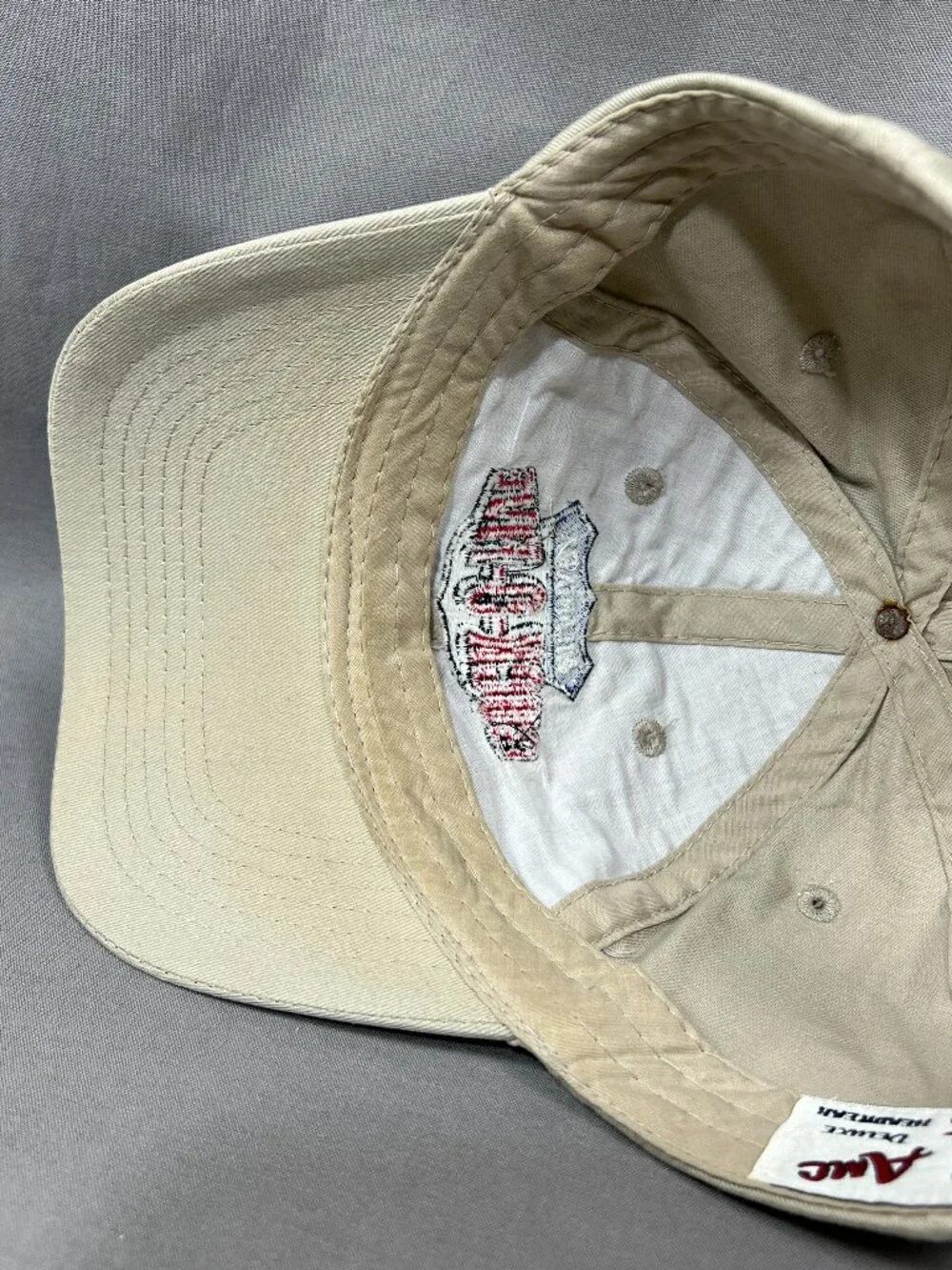 AMC Buck O Five Atlanta Georgia Strapback Hat Khaki Adjustable Music Adult Cap